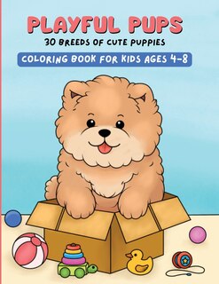 Front cover_Playful Pups, 30 Breeds of Cute Puppies