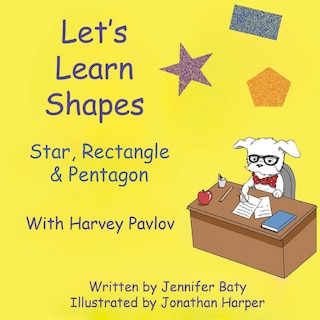 Couverture_Let's Learn Shapes with Harvey Pavlov