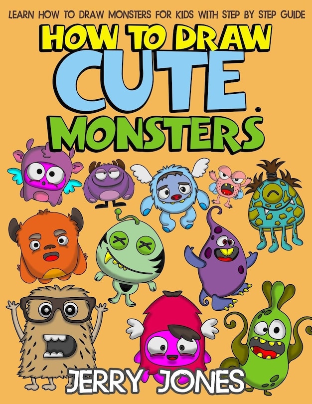 Front cover_How to Draw Cute Monsters