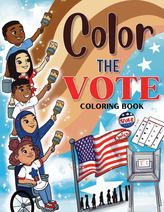 Front cover_Color the Vote Coloring Book