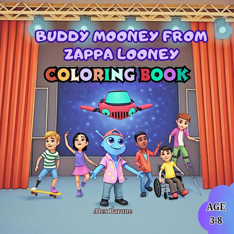 Couverture_Buddy Mooney from Zappa Looney Coloring Book