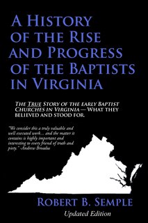 Front cover_A History of the Rise and Progress of the Baptists in Virginia