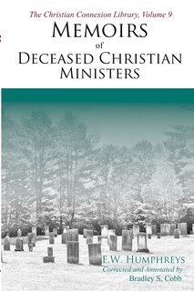 Couverture_Memoirs of Deceased Christian Ministers (Corrected and Annotated)