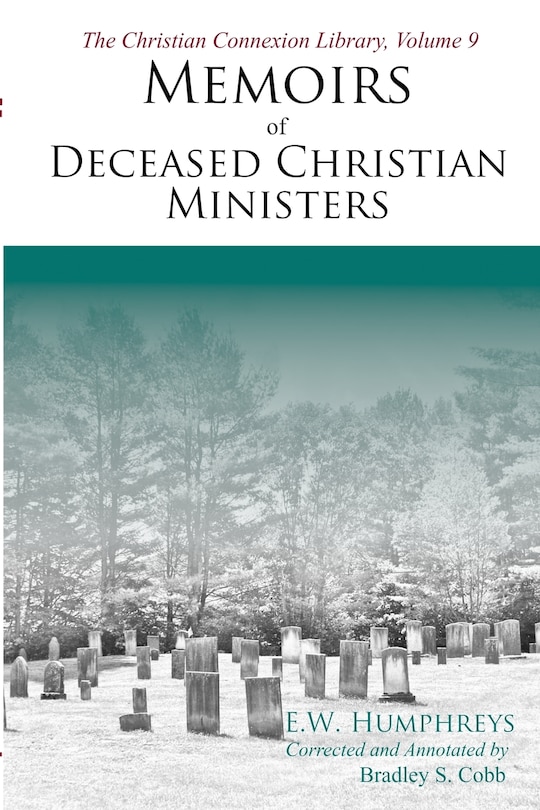 Couverture_Memoirs of Deceased Christian Ministers (Corrected and Annotated)