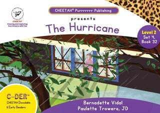 Front cover_C-DER (Cheetah Decodable & Early Readers) Set 4, Book 32, The Hurricane