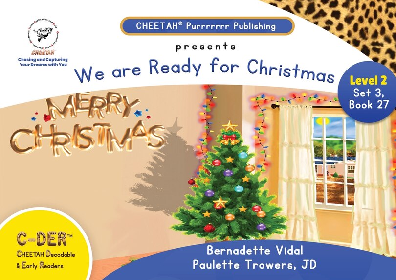 Couverture_C-DER(Cheetah decodable & early readers) Set3, book27. We are ready for Christmas
