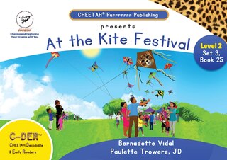 Couverture_C-DER (Cheetah decodable & early readers) Set3, book25. At the kite festival