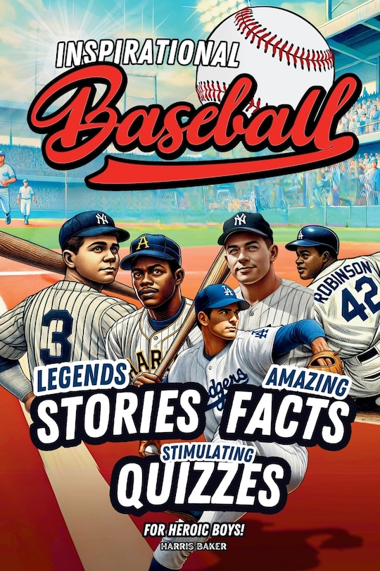 Couverture_Baseball book for kids 9-12