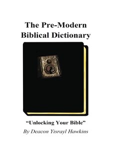 Couverture_The Pre-modern Biblical English Dictionary