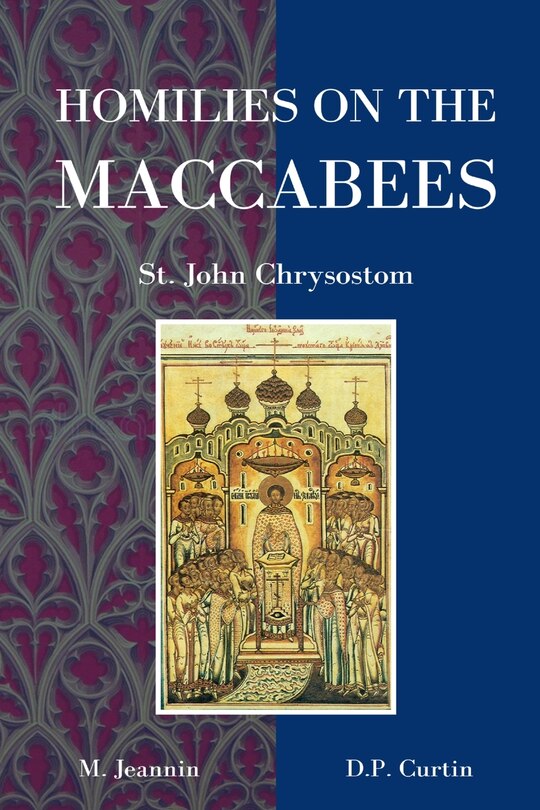 Front cover_Homilies on the Maccabees