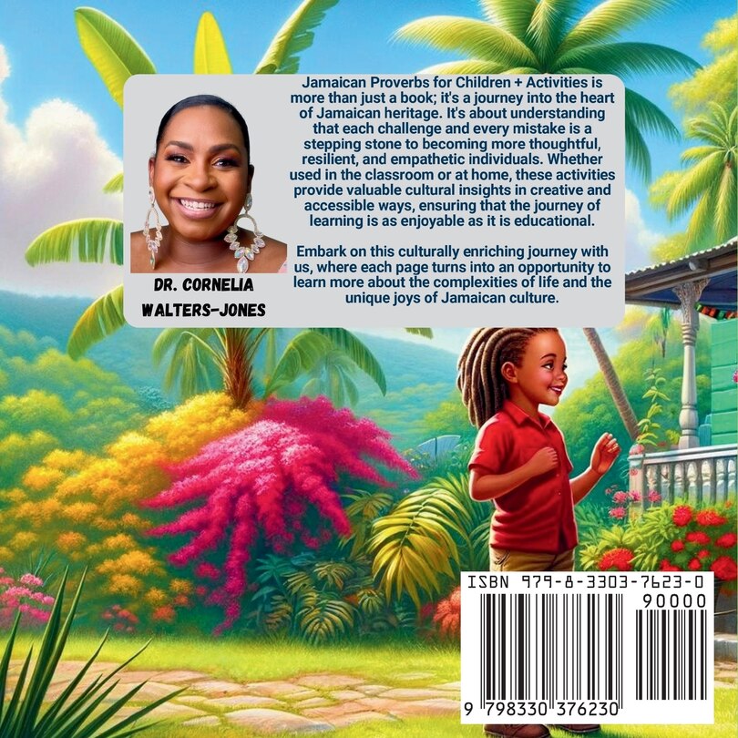 Front cover_Jamaican Proverbs For Children + Activities