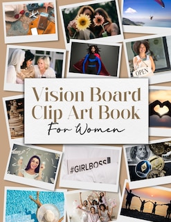 Front cover_Vision Board Clip Art Book For Women