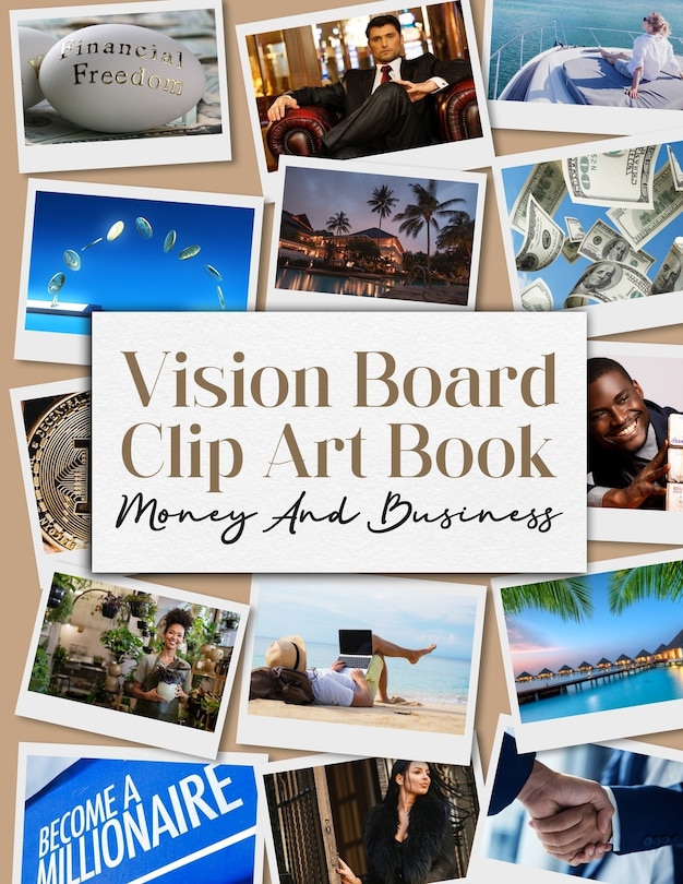 Front cover_Vision Board Clip Art Book