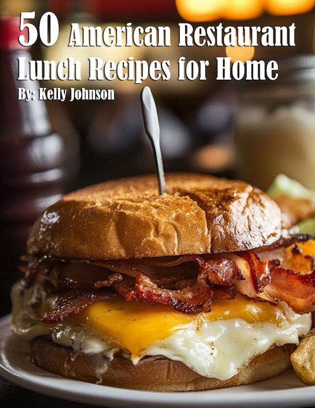 Couverture_50 American Restaurant Lunch Recipes for Home