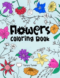 Front cover_Flowers Coloring Book