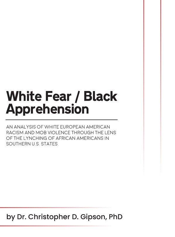 Front cover_White Fear / Black Apprehension
