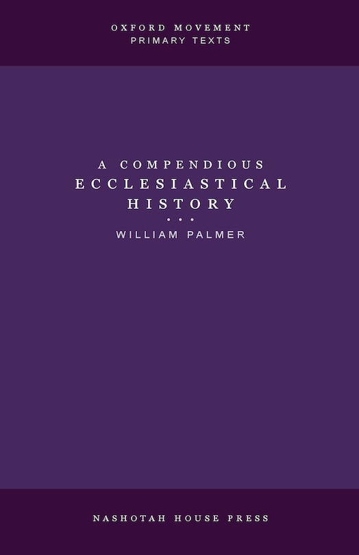 Front cover_A Compendious Ecclesiastical History