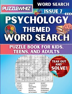 Front cover_Psychology - Themed Word Search - Fun & Educational Puzzles for Kids, Teens, and Adults (Large Print Edition)
