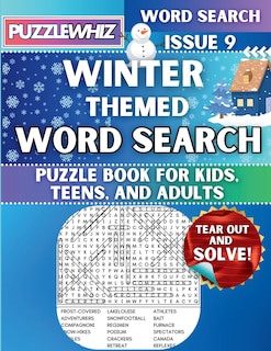 Couverture_Winter - Themed Word Search - Fun & Educational Puzzles for Kids, Teens, and Adults (Large Print Edition)