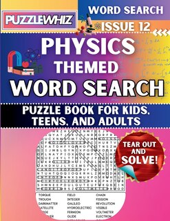 Couverture_Physics - Themed Word Search - Fun & Educational Puzzles for Kids, Teens, and Adults (Large Print Edition)