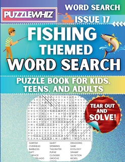 Couverture_Fishing - Themed Word Search - Fun & Educational Puzzles for Kids, Teens, and Adults (Large Print Edition)