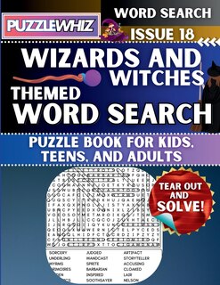 Couverture_Wizards and Witches - Themed Word Search - Fun & Educational Puzzles for Kids, Teens, and Adults (Large Print Edition)