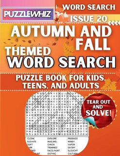 Couverture_Autumn and Fall - Themed Word Search - Fun & Educational Puzzles for Kids, Teens, and Adults (Large Print Edition)