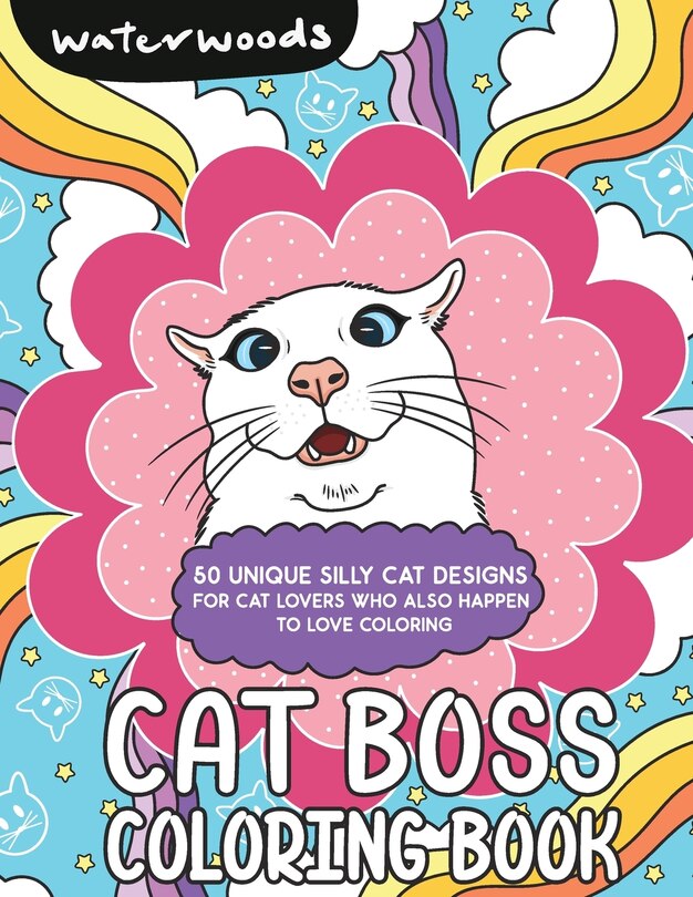 Couverture_Cat Boss Coloring Book