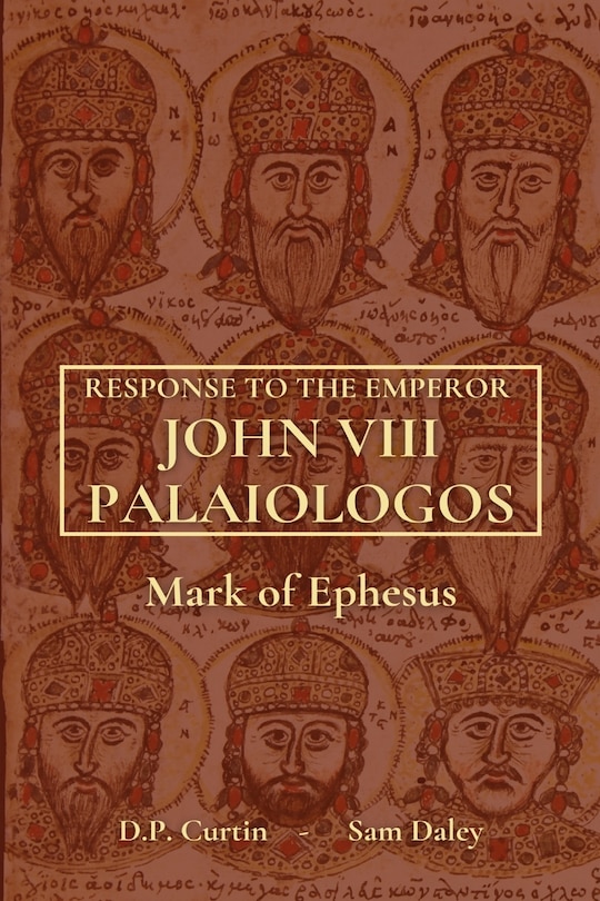 Couverture_Response to the Emperor John Palaeologus