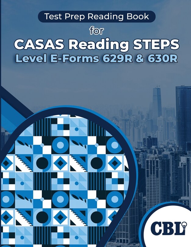 Front cover_Test Prep Reading Book for CASAS Reading STEPS Level E-Forms 629R & 630R