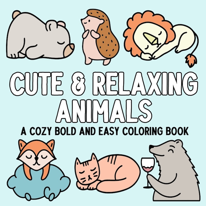 Front cover_Cute & Relaxing Animals