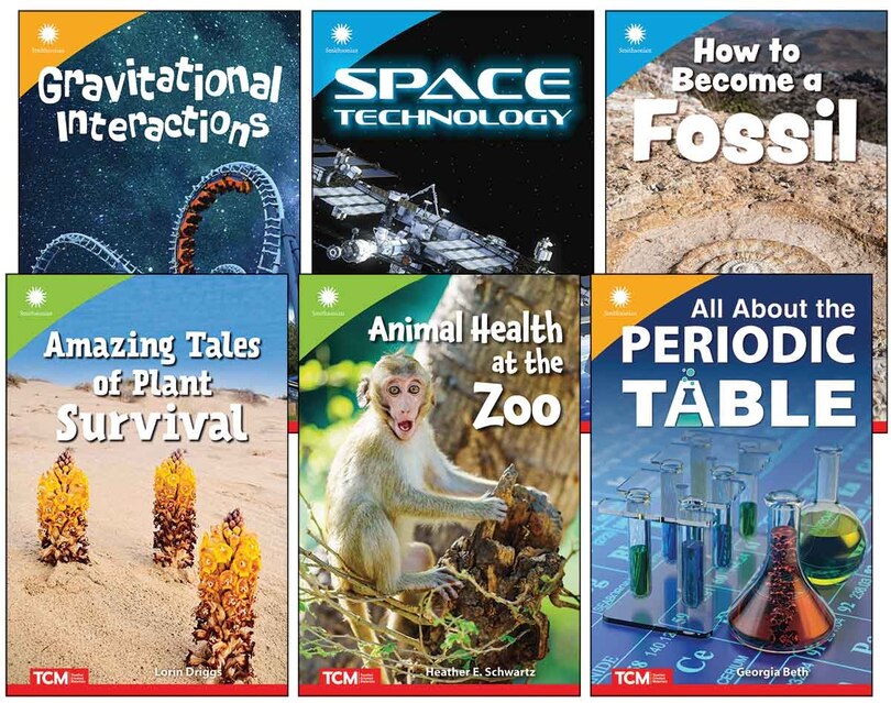 Front cover_Smithsonian Steam Bonus Assortment Informational Text for Middle School 6-Book Set