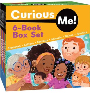Couverture_Curious Me!(R) 6-Book Box Set (Numbers, Letters, Colors, Feelings, Animals, and Families)