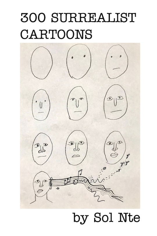 Front cover_300 Surrealist Cartoons
