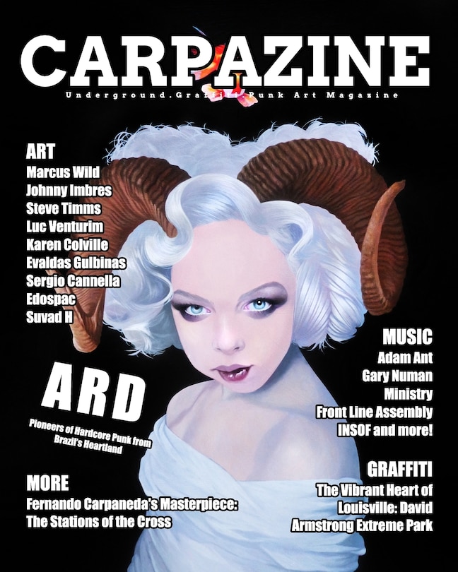 Front cover_Carpazine Art Magazine Issue Number 41