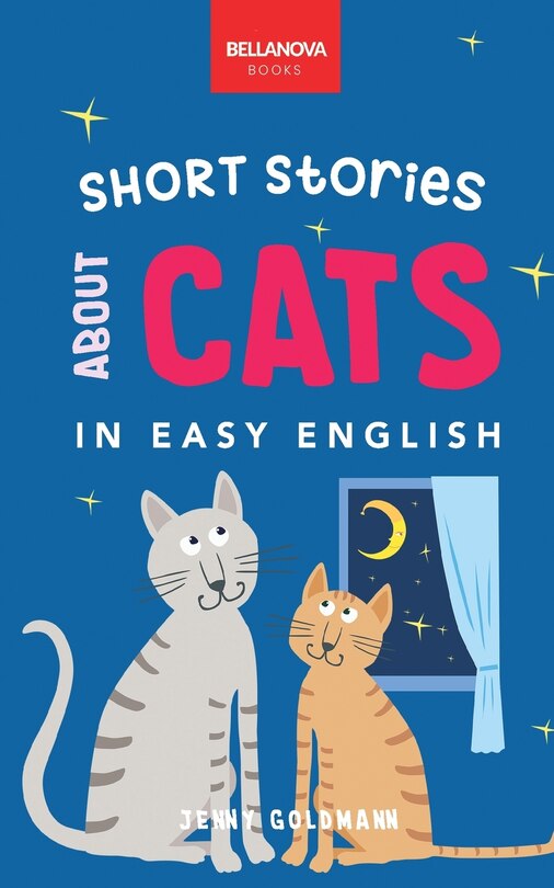 Front cover_Short Stories About Cats in Easy English