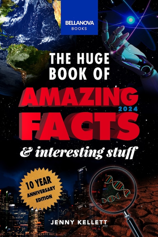 Front cover_The Huge Book of Amazing Facts and Interesting Stuff 2024