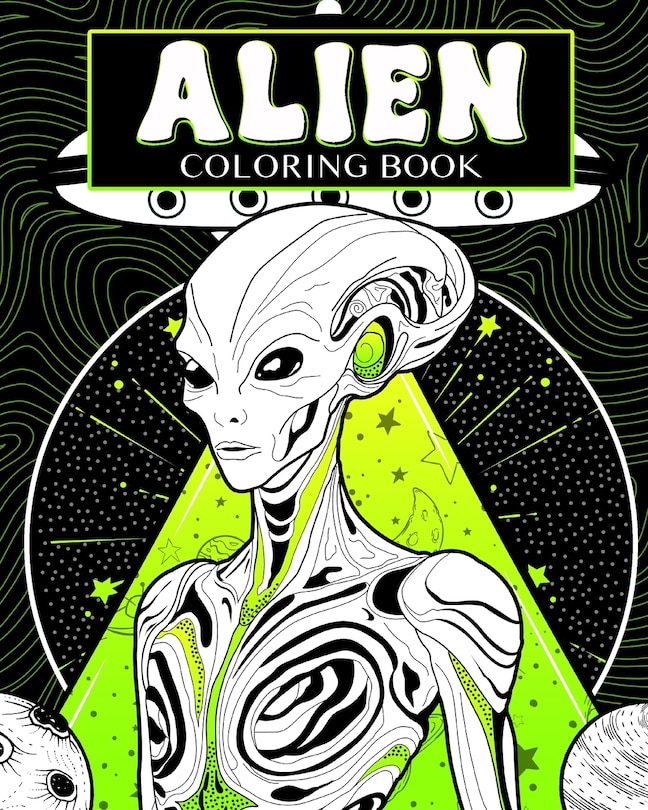 Couverture_Alien Coloring Book