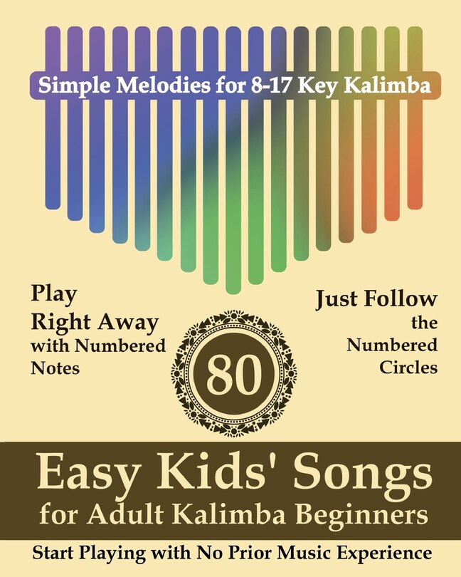 Couverture_80 Easy Kids' Songs for Adult Kalimba Beginners