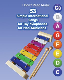 Couverture_53 Simple International Songs for Toy Xylophones for Non-Musicians