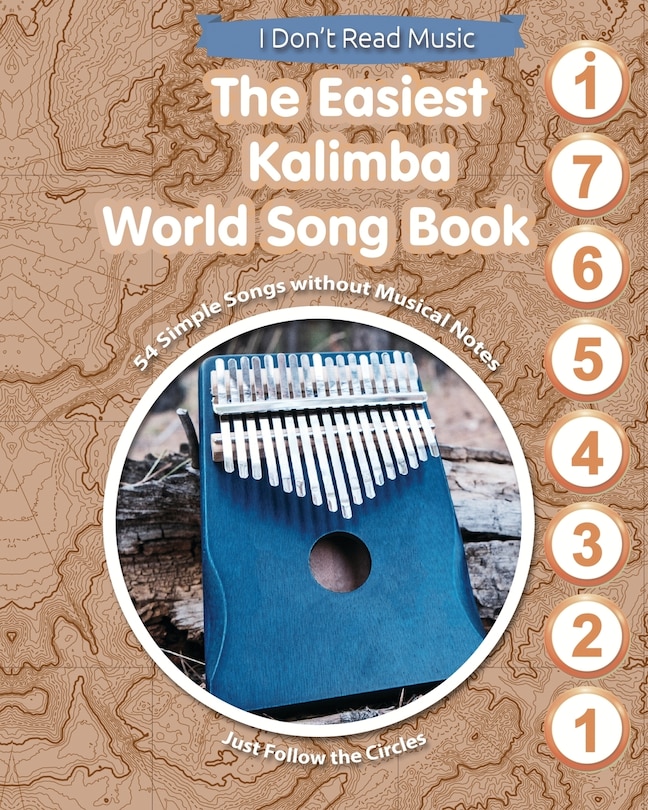 Front cover_The Easiest Kalimba World Song Book