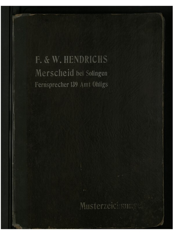 Front cover_Hendrichs drop-forged scissor blanks catalogue