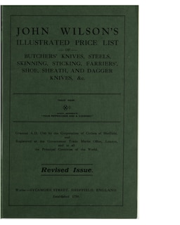 Front cover_Wilson's Illustrated Price List