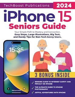 Couverture_iPhone 15 Seniors Guide