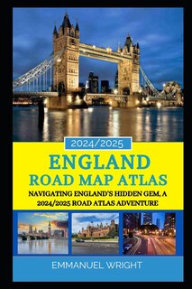 Front cover_England Road Map Atlas 2024/2025
