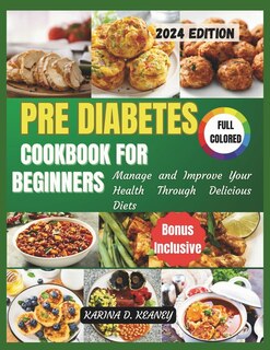 Couverture_Pre Diabetes Cookbook for Beginners 2024