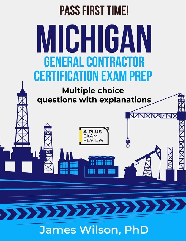 Couverture_Michigan General Contractor Certification Exam Prep