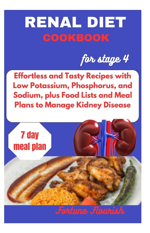 Front cover_Renal Diet Cookbook for Stage 4