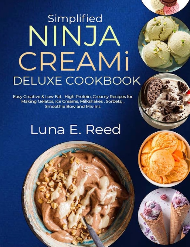Couverture_Simplified NINJA CREAMi Deluxe Cookbook