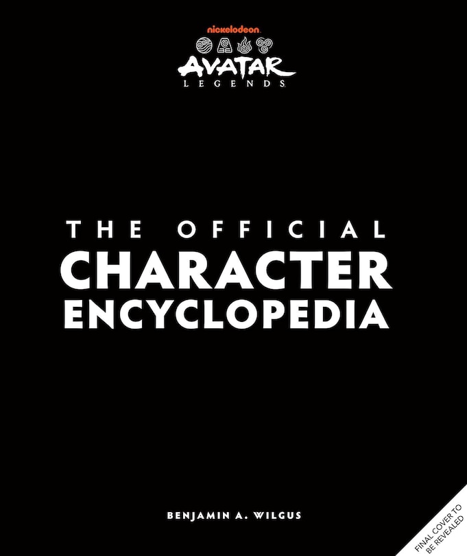 Front cover_Avatar Legends: The Official Character Encyclopedia